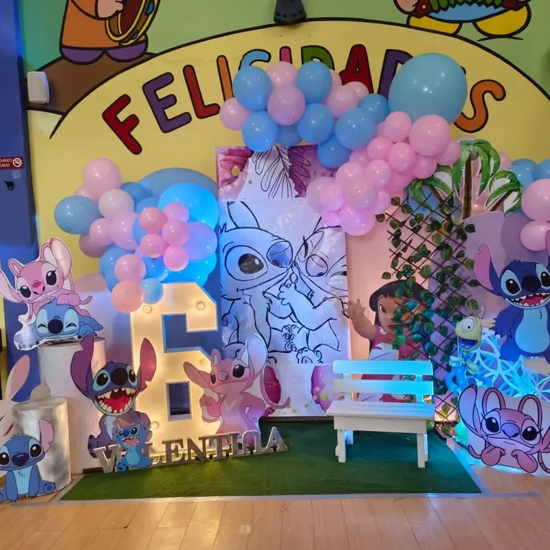 Decoración temática montada